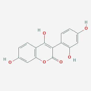 molecular formula C15H10O6 B14177305 Asphodelin A CAS No. 923570-49-4