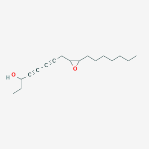 molecular formula C17H26O2 B14177348 Ginsenoyne D CAS No. 139163-36-3