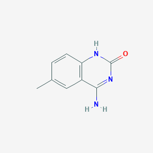 molecular formula C9H9N3O B14177412 4-Amino-6-methylquinazolin-2(1h)-one CAS No. 869486-03-3