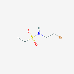 molecular formula C4H10BrNO2S B1417754 N-(2-溴乙基)乙烷-1-磺酰胺 CAS No. 63132-88-7
