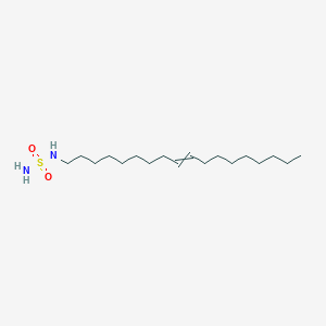 molecular formula C18H38N2O2S B14177747 N-Octadec-9-en-1-ylsulfuric diamide CAS No. 925891-69-6