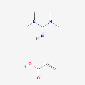 molecular formula C8H17N3O2 B14177786 Prop-2-enoic acid;1,1,3,3-tetramethylguanidine CAS No. 912476-35-8