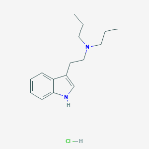 molecular formula C16H25ClN2 B141778 N,N-二丙基色胺盐酸盐 CAS No. 16382-06-2