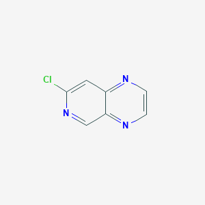 molecular formula C7H4ClN3 B1417796 7-氯吡啶并[3,4-b]吡嗪 CAS No. 93049-39-9