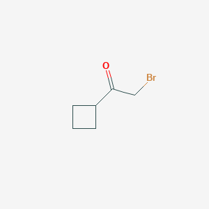 molecular formula C6H9BrO B141781 2-Bromo-1-cyclobutylethanone CAS No. 128312-69-6