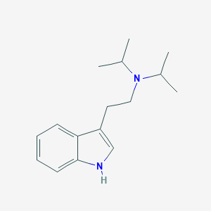 molecular formula C16H24N2 B141782 N,N-Diisopropyltryptamine CAS No. 14780-24-6