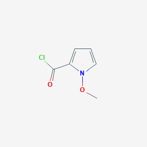 molecular formula C6H6ClNO2 B14178248 1-Methoxy-1H-pyrrole-2-carbonyl chloride CAS No. 922498-75-7
