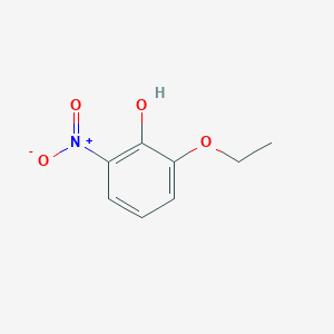 molecular formula C8H9NO4 B14178249 2-Ethoxy-6-nitrophenol CAS No. 855626-85-6