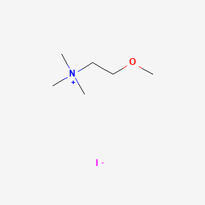 molecular formula C6H16INO B14178260 Choline methyl ether iodide CAS No. 4238-50-0