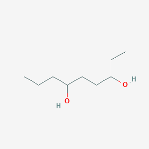 molecular formula C9H20O2 B14178366 3,6-Nonanediol CAS No. 4469-85-6