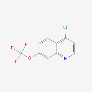 B1417838 4-Chloro-7-(trifluoromethoxy)quinoline CAS No. 40516-31-2