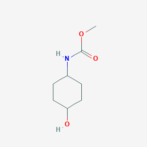 B1417866 methyl N-(4-hydroxycyclohexyl)carbamate CAS No. 1153188-15-8