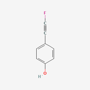 molecular formula C8H5FO B14178715 4-(Fluoroethynyl)phenol CAS No. 919790-48-0