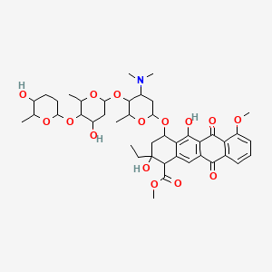 molecular formula C43H57NO15 B14178718 4-O-Methylaclacinomycin N CAS No. 79146-61-5