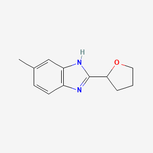 5-Methyl-2-(tetrahydrofuran-2-yl)-1H-benzo[d]imidazole