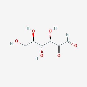 molecular formula C6H10O6 B014179 D-Arabino-hexos-2-ulose CAS No. 1854-25-7