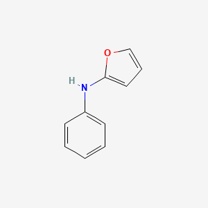molecular formula C10H9NO B14179050 N-Phenylfuran-2-amine CAS No. 856942-97-7