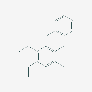 molecular formula C19H24 B14179071 3-Benzyl-1,2-diethyl-4,5-dimethylbenzene CAS No. 917774-43-7