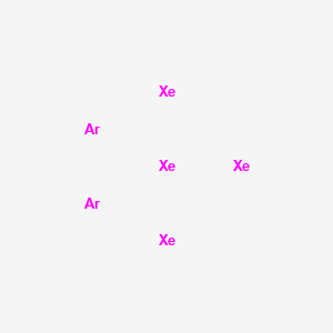 molecular formula Ar2Xe4 B14179079 Argon;xenon CAS No. 869111-71-7
