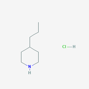 molecular formula C8H18ClN B1417916 4-Propylpiperidine hydrochloride CAS No. 452331-68-9