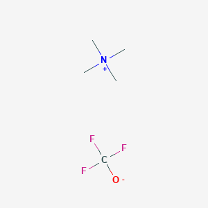 molecular formula C5H12F3NO B1417919 Tetramethylammonium-trifluoromethanolate CAS No. 189997-61-3