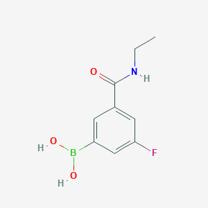 (3-(Ethylcarbamoyl)-5-fluorophenyl)boronic acid