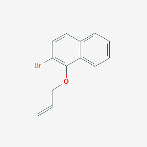 molecular formula C13H11BrO B14179402 Naphthalene, 2-bromo-1-(2-propenyloxy)- CAS No. 848780-28-9