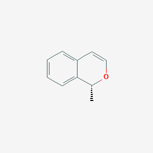 molecular formula C10H10O B14179406 (1R)-1-Methyl-1H-2-benzopyran CAS No. 920975-80-0