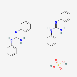molecular formula C26H28N6O4S B1417941 1,3-二苯胍半硫酸盐 CAS No. 32514-47-9