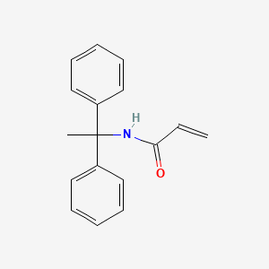 molecular formula C17H17NO B14179476 N-(1,1-Diphenylethyl)prop-2-enamide CAS No. 847025-93-8