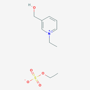 molecular formula C10H17NO5S B1417949 1-Ethyl-3-(hydroxymethyl)pyridinium Ethyl Sulfate CAS No. 1064704-03-5