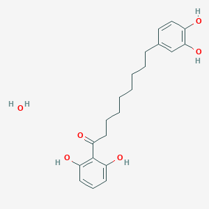molecular formula C21H28O6 B14179510 malabaricone-D CAS No. 921757-30-4