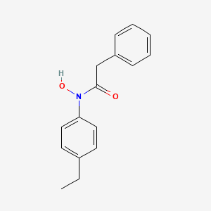 molecular formula C16H17NO2 B14179521 N-(4-Ethylphenyl)-N-hydroxy-2-phenylacetamide CAS No. 918107-07-0