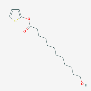 molecular formula C16H26O3S B14179566 thiophen-2-yl 12-hydroxydodecanoate CAS No. 847040-63-5