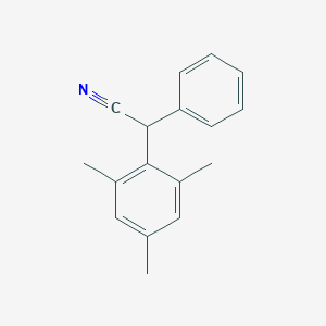 molecular formula C17H17N B1417959 Mesityl(phenyl)acetonitrile CAS No. 32189-29-0