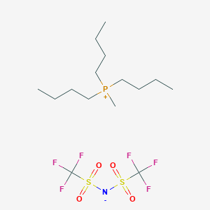 molecular formula C15H30F6NO4PS2 B1417961 Tributylmethylphosphonium Bis(trifluoromethanesulfonyl)imide CAS No. 324575-10-2