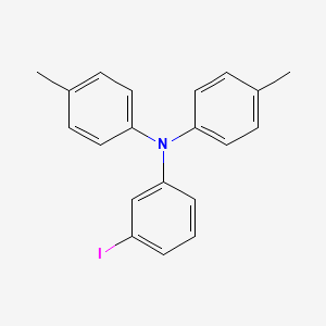 molecular formula C20H18IN B14179613 3-Iodo-N,N-bis(4-methylphenyl)aniline CAS No. 928032-78-4