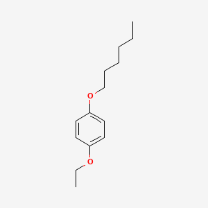 molecular formula C14H22O2 B1417977 1-乙氧基-4-(己氧基)苯 CAS No. 345968-40-3