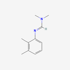 molecular formula C11H16N2 B14179777 N,N-Dimethyl-N'-(2,3-dimethylphenyl)formamidine CAS No. 3459-73-2
