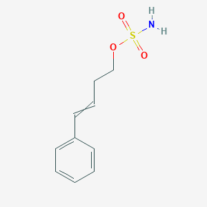 molecular formula C10H13NO3S B14179884 4-Phenylbut-3-en-1-yl sulfamate CAS No. 849599-06-0