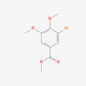 molecular formula C10H11BrO4 B1417991 Methyl 3-bromo-4,5-dimethoxybenzoate CAS No. 50772-79-7