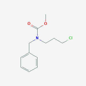 molecular formula C12H16ClNO2 B14179910 Methyl benzyl(3-chloropropyl)carbamate CAS No. 917967-48-7
