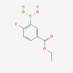 (5-(Ethoxycarbonyl)-2-fluorophenyl)boronic acid