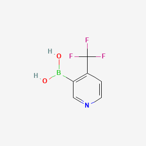 molecular formula C6H5BF3NO2 B1418024 (4-(Trifluoromethyl)pyridin-3-yl)boronic acid CAS No. 947533-41-7
