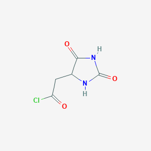 (2,5-Dioxoimidazolidin-4-yl)acetyl chloride