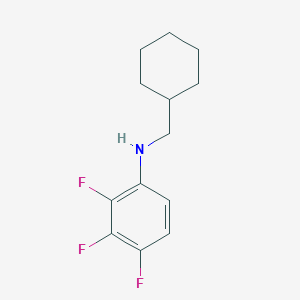 molecular formula C13H16F3N B14180385 N-(Cyclohexylmethyl)-2,3,4-trifluoroaniline CAS No. 919800-21-8