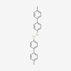 molecular formula C26H22Se2 B14180674 Bis(4'-methyl[1,1'-biphenyl]-4-yl)diselane CAS No. 919488-55-4