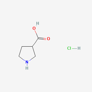 molecular formula C5H10ClNO2 B1418073 Pyrrolidine-3-carboxylic acid hydrochloride CAS No. 953079-94-2