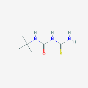 molecular formula C6H13N3OS B14180816 N-tert-Butyl-2-imidothiodicarbonic diamide CAS No. 916074-15-2