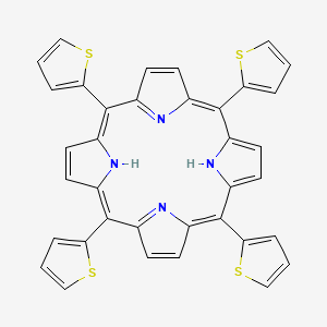 molecular formula C36H22N4S4 B1418086 5,10,15,20-Tetra-2-thienyl-Porphine CAS No. 22112-87-4